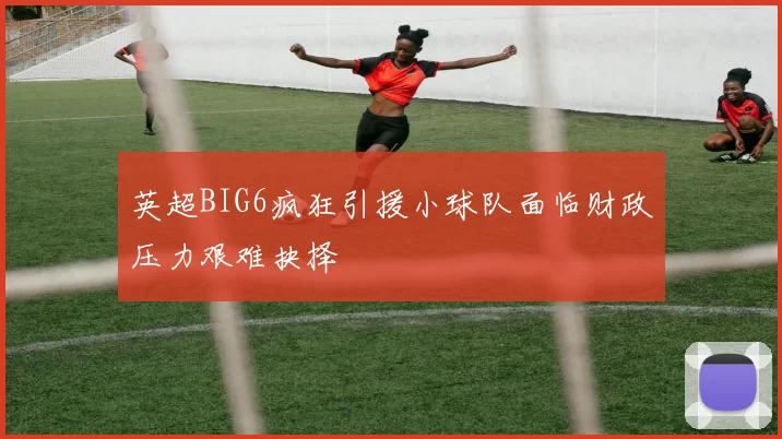 英超BIG6疯狂引援小球队面临财政压力艰难抉择